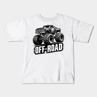 Monster Truck Off Road Kids T-Shirt